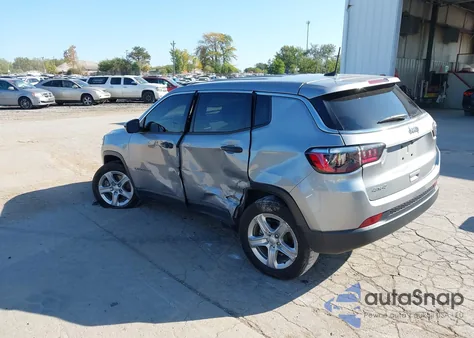 2023 Jeep Compass Sport 4X4 из США, поврежденный, VIN 3C4NJDAN1PT509788